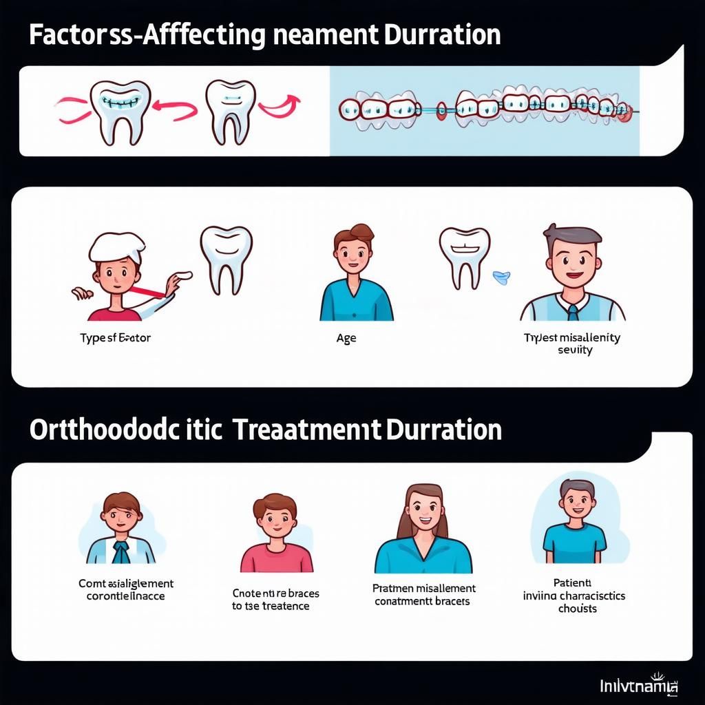 Các yếu tố ảnh hưởng đến thời gian niềng răng