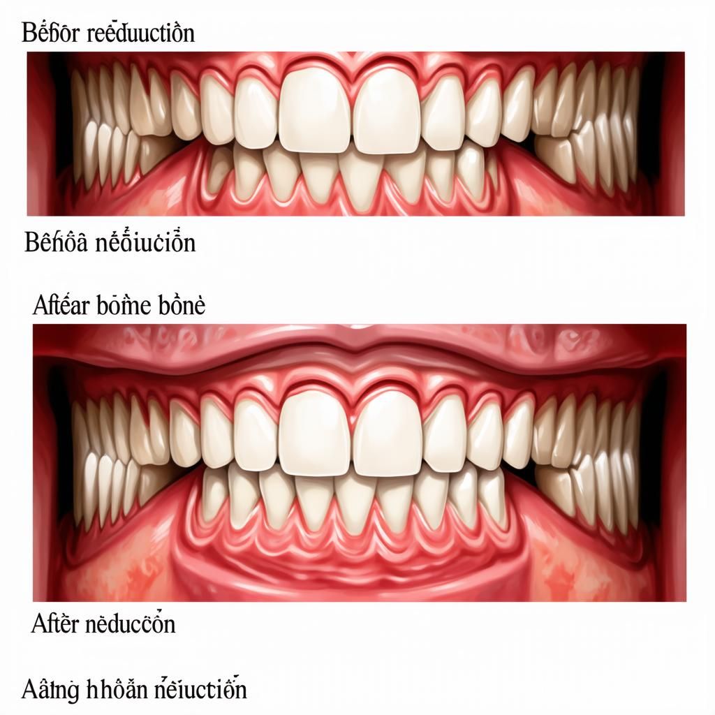 Quy trình cắt lợi mài xương ổ răng