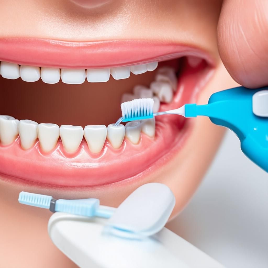 Chăm sóc cầu răng sứ