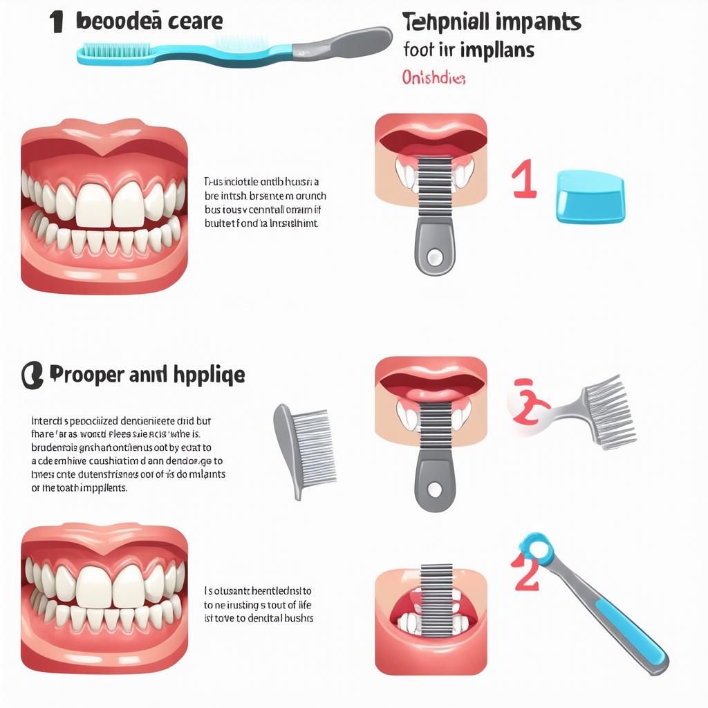 Chăm sóc implant