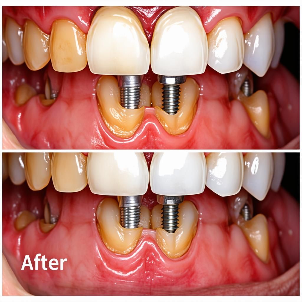 Kết quả sau khi cấy implant