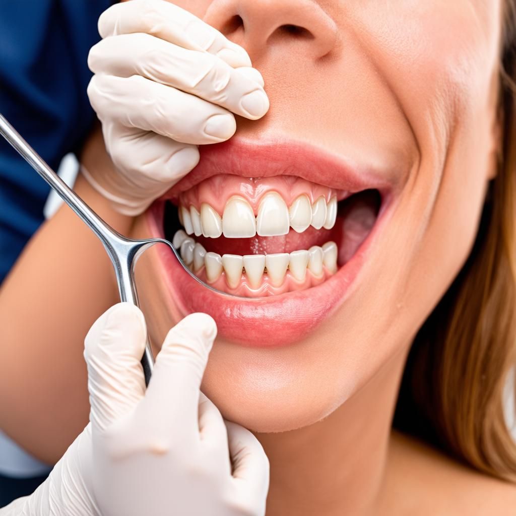 Kiểm tra kết quả bọc răng sứ