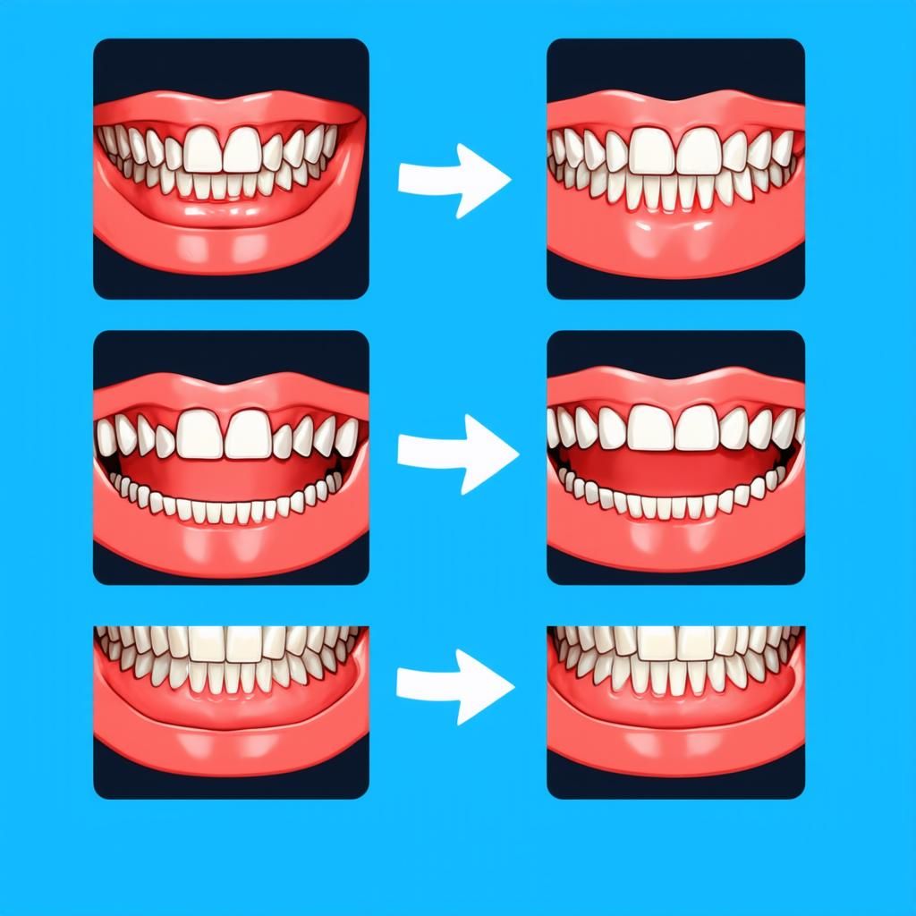 Quá trình đóng khoảng trong niềng răng