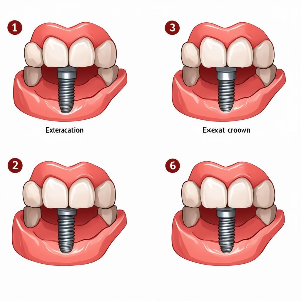 Quy trình cấy ghép implant