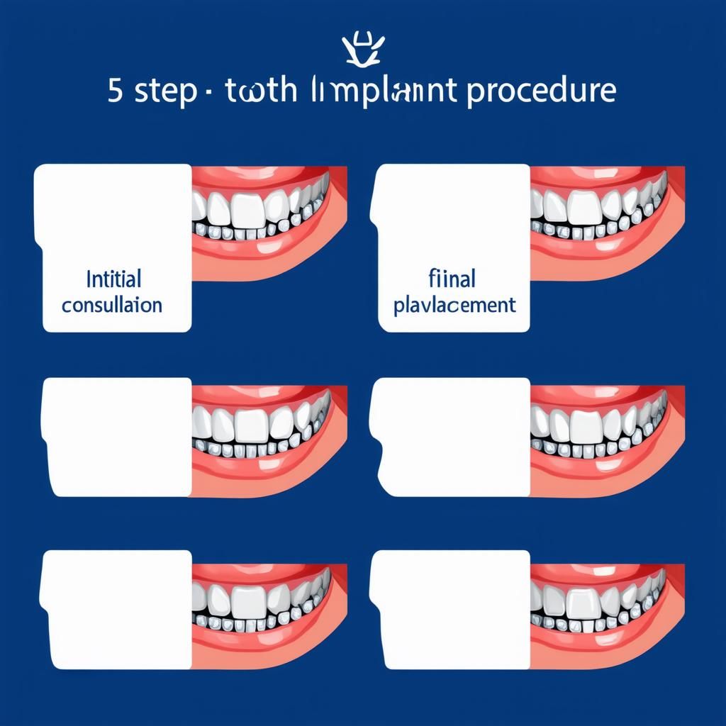 Quy trình implant răng cửa