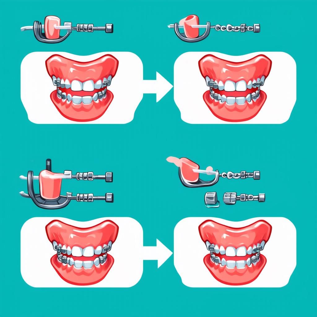 Quy trình niềng răng bằng band kim loại