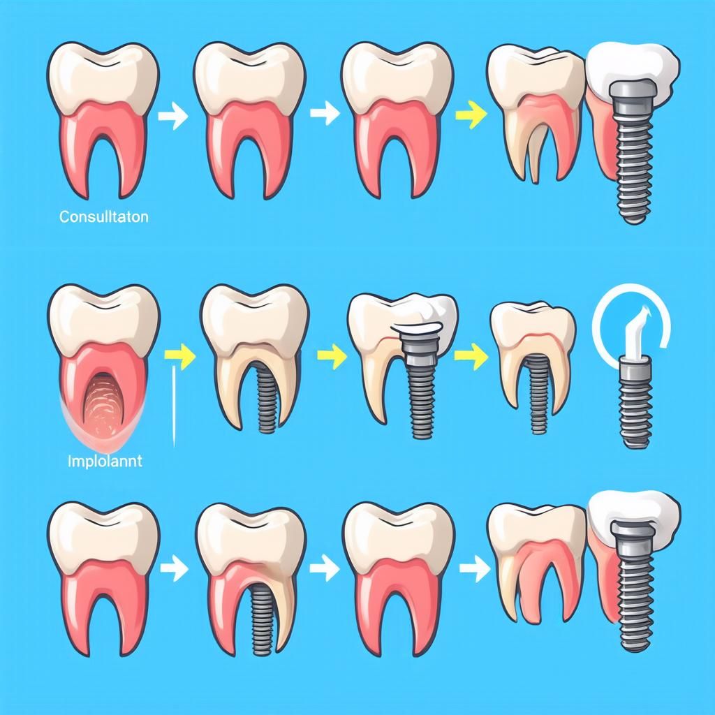 Quy trình trồng răng implant