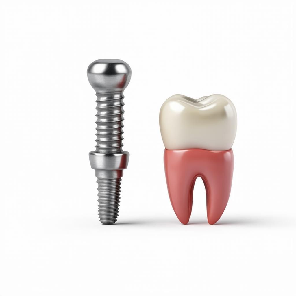 Răng implant titanium