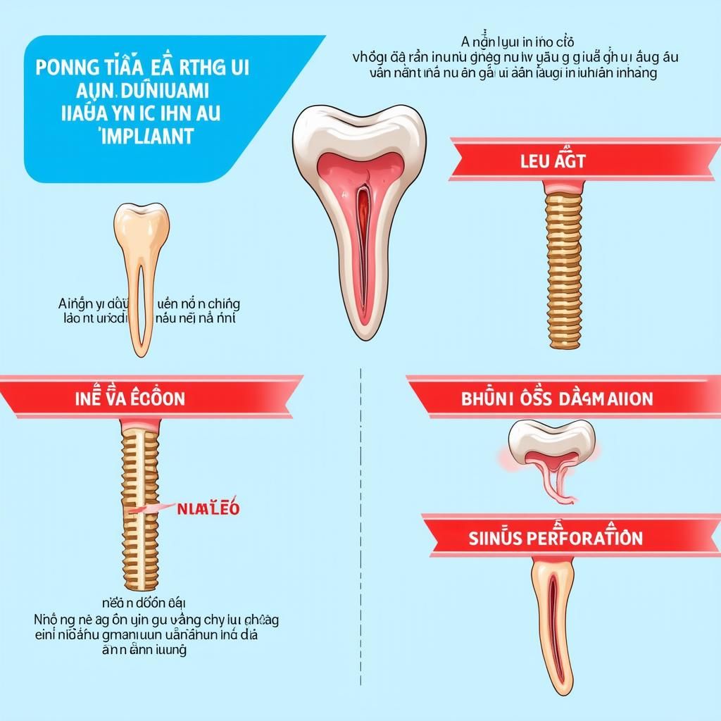 Tác hại khi trồng răng Implant