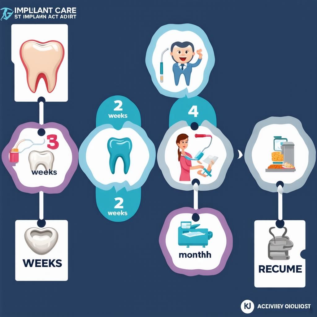 Thời gian kiêng kỵ sau cấy Implant