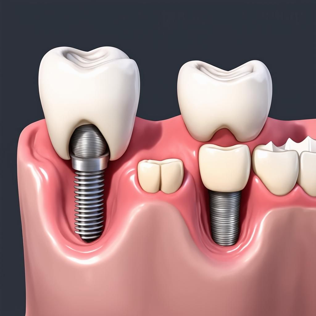 Trồng răng hàm implant